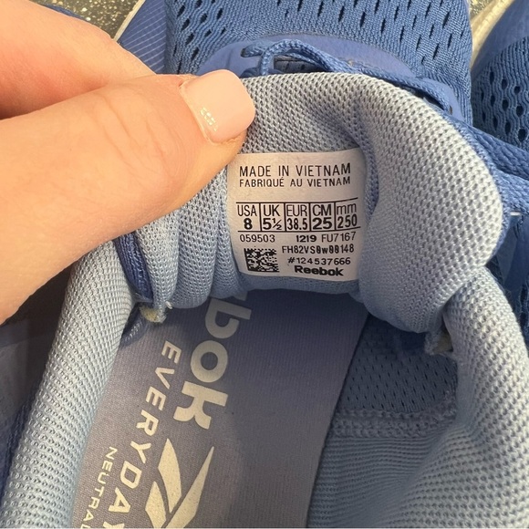 {Reebok} Women’s Harmony Road 3.5 Blue Blast/Cornflower Blue/Black (FU7167) - Picture 12 of 14